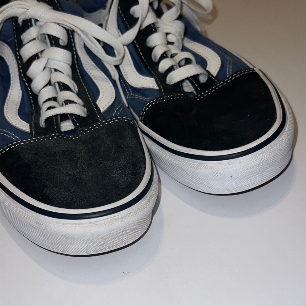 Mens Navy and Black Sneakers - Picture 8 of 9